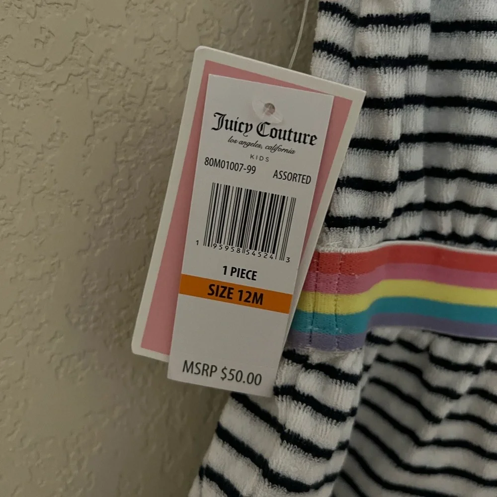 Juice couture infant swim cover up 12 months - Picture 5 of 5